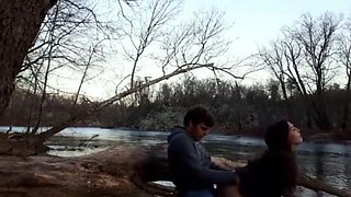 Outdoor Sex with my 18yo Amateur Girlfriend