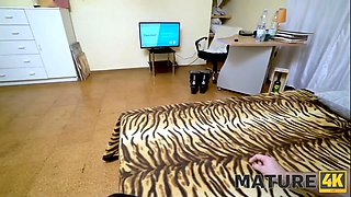 Mature4k - mature insurance agent couldn\u2019t say no to a teenager guy!