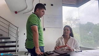 Hot Student Fucks His Teacher Hard - Hindi Audio HD Porn