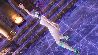 Mmd Meovv - Hands up Akali Sexy Naked Dance League of Legends Uncensored Hentai