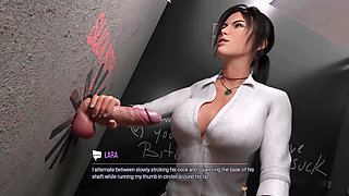 Croft Adventures 3 Lara Loves BDSM and Big Black Cocks and to Tease Other