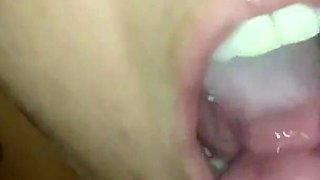 Our Cum in Mouth and Swallow Compilation