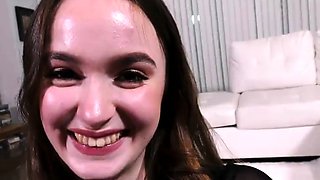 Handjob girlfriend rubbing clit before jerking off pov bf