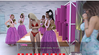 Naughty Neighbours - Gameplay - Roleplay - Stepdaughter Dance Without Panties in Front of Everyone