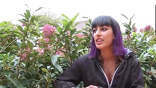 Busty amateur dame likes solo masturbation