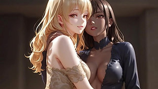 Fantasy Anime Girls - Soft Aesthetic Scenes Compilation