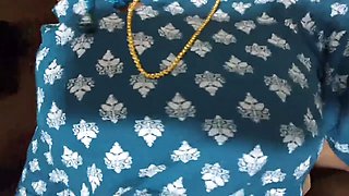 Desi indian couple . boob press and pusssy fucking by rahul