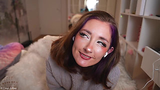 Masturbating in Cute Panties