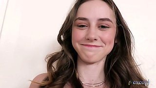 Shy Newbie Daisy Fox First Time Porn with Tyler Nixon - Amateur Blowjob & Cowgirl Riding