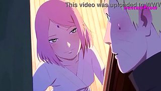 Naruto and Sakura Hardcore 3D Anime Sex