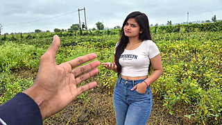 Komal was with the teacher for the exam but her mood changed.