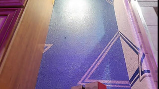 Zoey Portland Pornstar Playing with Her Pussy in the Bathroom Before Court