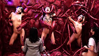 Tentacle Academy: The Sexy Japanese Students Fall To The