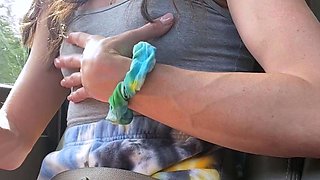 Amateur striptease and Solo masturbation