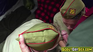 Greg McKeon fucked and taste two twink assess