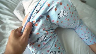 Step stepsister desires of step bro's bone and has an ejaculation as he ejaculates inwards