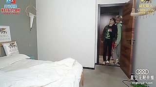 Skinny Young Asian Wife Cheating With Her Husbands Big Dick Friend
