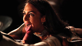 Curvy Medusa Porn enjoys lover's hard cock