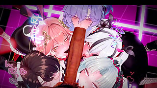 Mingchao & Zhan Shuang Orgy Compilation Group P