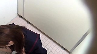 Japanese teen pissing