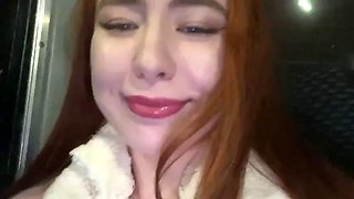 Eva Masturbates In the Bus