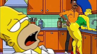 Married Housewife Rough Anal Fuck in Kitchen with Octopussy