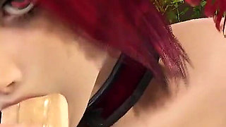 Amy Sorel 3D Porn Animation Hot Sloppy Blowjob For Monster Cock