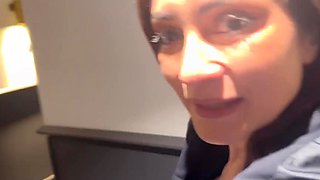 POV real fuck with squirting hot Amsterdam bitch in sexy bodysuit