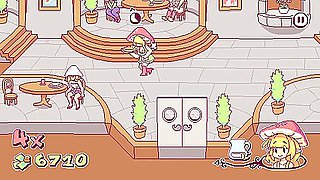 Waitress Rubbing Her Cock Against The Owner Futanari Di Funghi With Car Toon