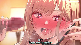 Marin Invites You While Her Hubby Is Away-to His House! (my Dress-up Darling) maledom, Ntr, Bull POV, Creampie