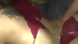 20yo First Gangbang Bukkake Party - Holes Stuffed and Face Drowned in Cum