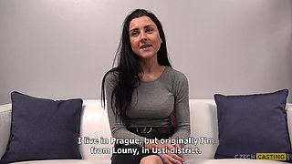 Czech Tereza Mesmerizes in Busty POV Passion