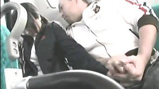 Sex on public bus