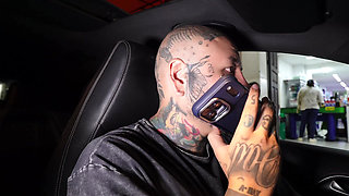 I Ordered an Uber Together with My Friends and We Pa1d Her with Boobs and Sex Samples