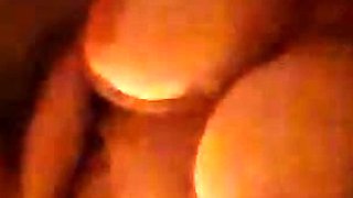 Hot brunette big boobs toying pink pussy