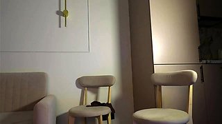 Big boob brunette masturbates on webcam