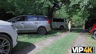 Hot Redhead Cheats on Daddy with Young Stud Outdoor HD 1080p