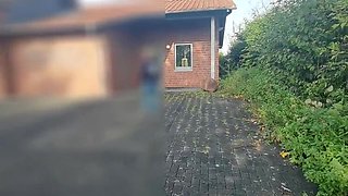 German Firefighter Intern Blowjob Outdoor - Dirty Talk & Homemade Sex