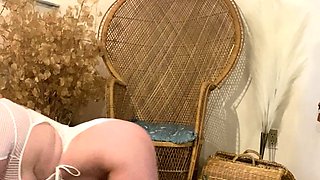 Great Big Boobs On Masturbating Redhead