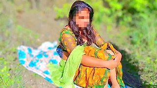 Desi Village Girl First Time Sex in Jungle with Big Cock - Hot Indian Teen Fuck