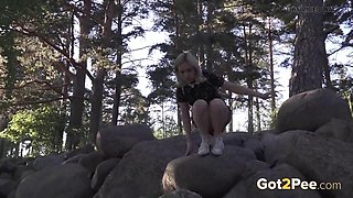 Sweet Blonde Pees by Got2Pee where girls come to piss
