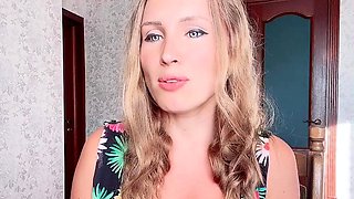 Busty blonde mature solo masturbation for webcam