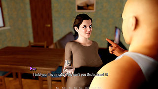 Busty Chick Rough Fucked by a Fat Old Landlord