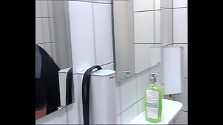 Blonde and Fucked Well in the Bathroom