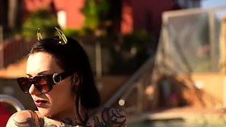 Mistress Damazonia - Golden Goddesses Fuck Pool Boy