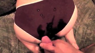 Amateur Girl in Satin Lingerie Hardcore Fuck