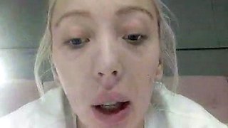 Amateur Blonde Teen Plays Solo with Toy Webcam Porn