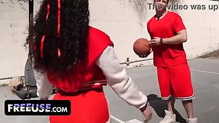 Pixie Smalls Teased by Stepdad & Stepbrother Until Nonstop Orgy