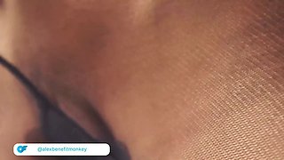 Petite mexican Veronica Leal strokes intensely with sex toys raw ejaculation close up – benefit monkey