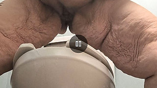 Whores Gotta Piss on the Toilet Floor Especially Your Humongous Dick Yellow Thick